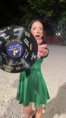 When you have Mias planetarium dress you wear it to your La La Land themed high school band banquet! 