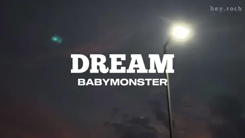 BABYMONSTER - DREAM (Night ver.) Lirik Sub Indo #babymonster #dream #yg #predebutsong #lirik #subindo