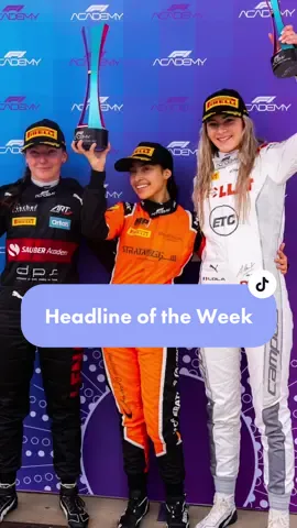HUGE news for F1 Academy! What does it mean for the series? 📺🤔 Bonus: an iconic Sabré Cook race update 🏎️ Hosted by @Manvi Mittal  #WomenInMotorsport #FemalesInMotorsport #F1 #F1Academy #SabreCook