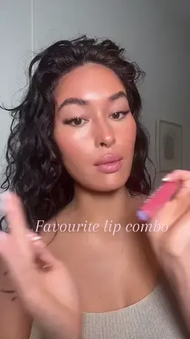 My summer go to lip combo for a barbie pink 🎀 #lipcombo 