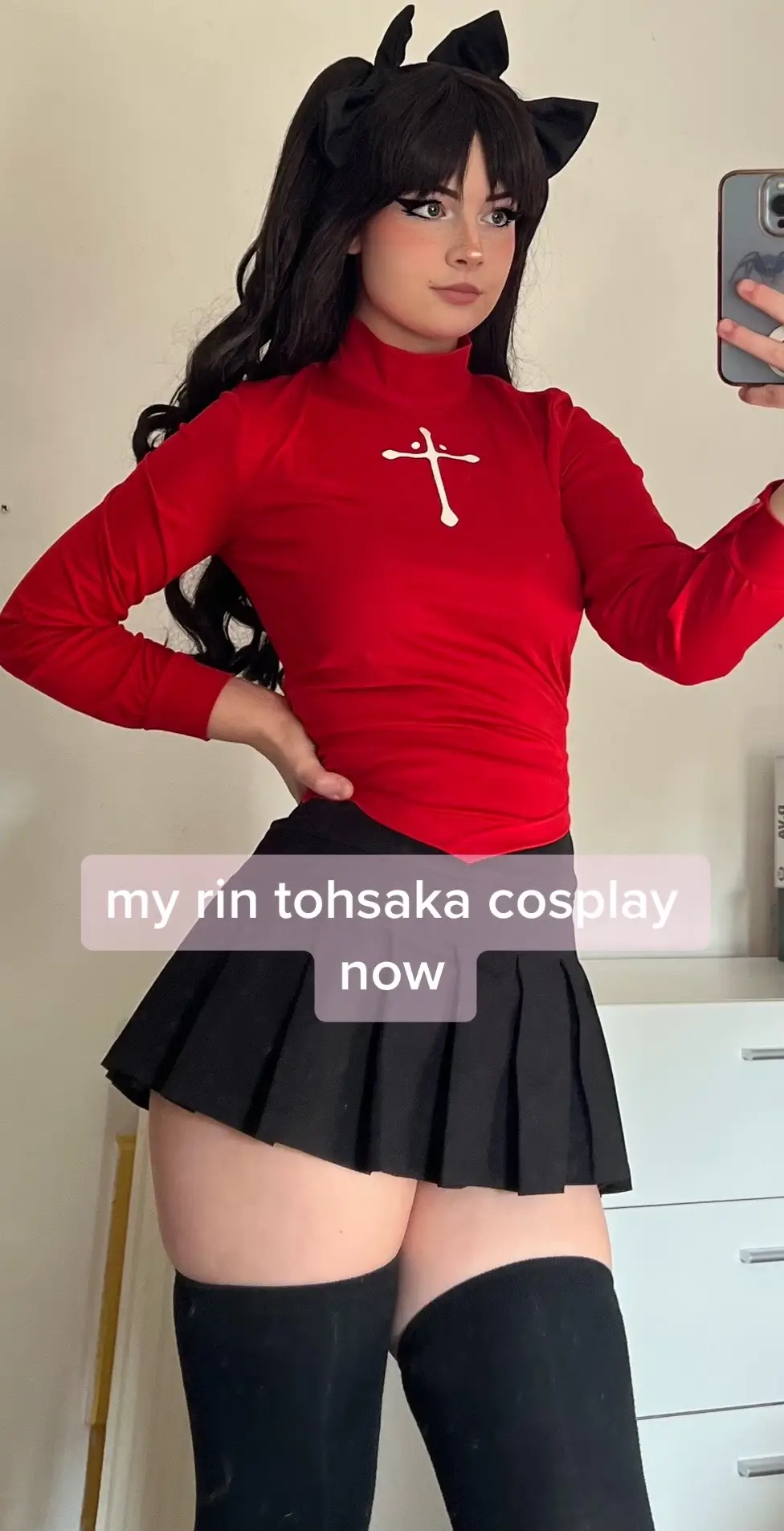 plus learning how to take photos really helped #rintohsaka #fatecosplay #rintohsakacosplay #fate #fatezero 