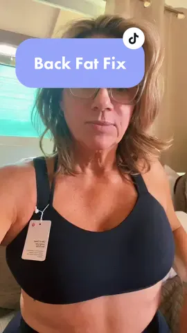 Lululemon Bra Like a cloud long line #likeacloudbra #over50 #backfattips #bestbra @lululemon 