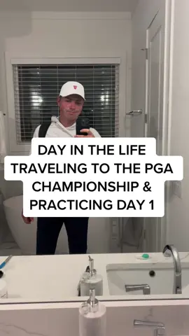 My first Major at the PGA Championship and day 1 is in the books #PGATOUR #pga #pgachampionships #oakhill #golf #dayinthelife 
