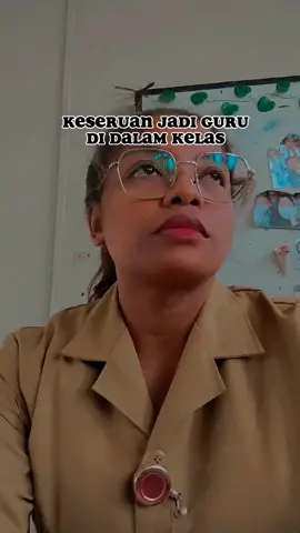 Keseruan Jadi Guru Chek 🥰😘#CapCut #fyptiktok #teachersbelike #TikTokPromote #teacher 
