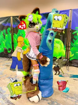 If squids have 8 tentacles do they also have 16 butts?  #CapCut #femboy #fursuit #kemono #furry #egirl 