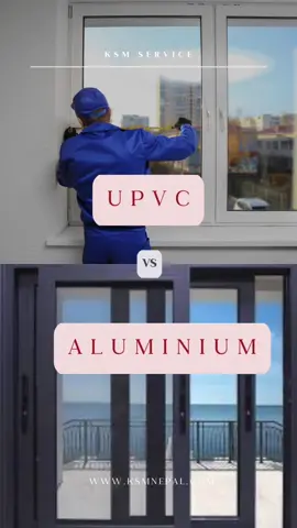 Upvc Vs Aluminium windows #dreamhouse #interiordesign #aluminium #upvc #windows #nepal