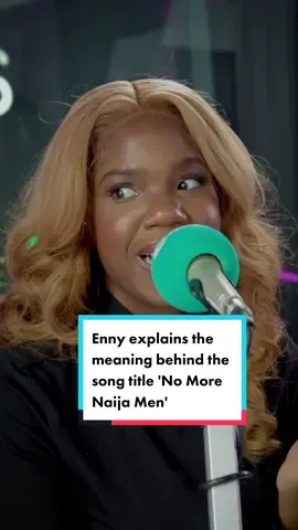 @Ennyintegrity explains the meaning behind ‘No More Naija Men’ 🙅‍♂️ #kissfresh #naijatiktok #nigeriantiktok🇳🇬 #henriekwushue 
