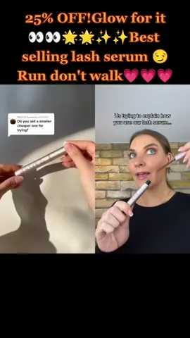 Baby!🥹🥹Get the lash growth serum before Sale ends!!!#springsale #ad #springvibes #tiktokmakemebuyit #glowforit #lashgrowthserum #lashes  #tiktokshopuk  #tiktokshopukdeals #fypuk #beautytips #makeupmagic  #eyelashes #tipsforgirls  