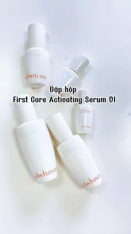 ASMR cùng First Care Activating Serum Thế hệ VI #SulwhasooVN #FirstCareActivatingSerumVI 