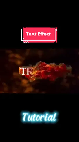 #CapCut hướng dẫn làm hiệu ứng chữ cháy và nổ cực đẹp #tutorial #effect #hướngdẫneditvideo 