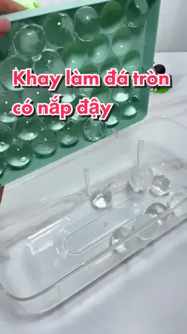 Khay làm đá tròn có nắp đậy thông minh #khaylamda #khaylamdathongminh #khaylamdavientron #khaylamdalamthach #khaylamdalamthach 