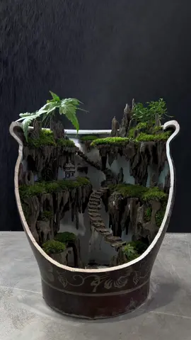 #Fish tank landscaping#Mossy landscape#Natural landscape#microlandscape#Glass aquarium#fyp #foryou #foryoupage #Landscape #handmade #Natural art