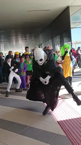 LOSE GASTER TO DANCE 💃 #undertale #deltarune #tobyfox #romics #cosplay #cosplayer #italia #fyp #foryou #convention #videogames 