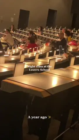 The video that made my account blow 😅 #nightclass #cejour-là #louvreschool #ecoledulouvre #histoiredelart #historyofart #studentlife #nightstudy #paristiktok #sortiraparis #cejour-là 