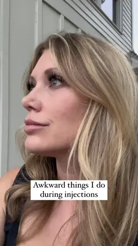 I’m so freaking awkward. #injections #injectables #awkwardbehavior  