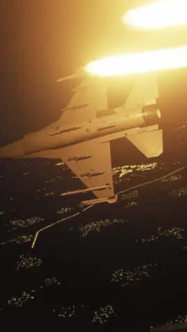 In the real Operation Desert Storm mission, Stroke 3’s chaff and flare dispenser malfunctioned which forced Major Emmett “ET” Tullia to evade all 6 missiles through aerobatic manoeuvres unaided by his countermeasures. Some aspects of the real mission have been changed for cinematic effect. #dcs  #flightsimulator  #f16  #f16viper  #f16fightingfalcon  #usaf