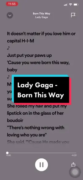 Lady Gaga - Born This Way 🔥🔥🔥 #ladygaga #ladygagafan #ladygagabornthisway #bornthisway #bornthiswayladygaga #song #music #musica #musically #tiktok #tiktokviral #tiktokviralvideo #tiktokviraltrending #tiktokmalaysia #tiktokindonesia #lyricsvideo #lyrics_songs #malaysia #malaysiatiktok #indonesia #indonesiatiktok #fyp #fypシ #fypage  #trending #trendingsong #kingcherryymqs 
