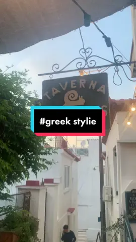 Places to go for Greek Food - stunning location and the food was excellent #food #greek #restaurant #poros #fyp