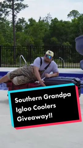 I’m partnering with @igloocoolers to do a $500 igloocoolers.com giveaway! Random Lucky Winner gets picked in 3 days! #fyp #foryou #foryoupage #foryourpage #funny #funnyvideos #funnyvideo #comedy #comedian #DIY #photography #motivation #southern #southernaccent #southernsayings #prank #prankster #prankwars 
