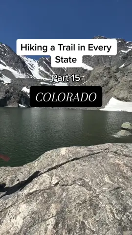 A hike in all 50 states: part 15 - Colorado! I have the goal to hike in all 50 states (I’ve hiked in 35 so far) and I’m highlighting a trail in each state. ⚠️Please leave no trace when you’re exploring this area! Here are some things to consider: - Plan ahead and prepare by checking current conditions (is there snow and ice?), obtaining the proper reservation and paying your fee - Pack out all trash. That includes human waste in this area - please use the restrooms at the trailhead and pack out your waste using a WAG bag if you can’t wait  - NEVER carve on trees - NEVER feed chipmunks or marmots or any animal  - Respect those around you by following trail etiquette (yield to uphill hikers) and keeping your voices down  📍Trail Details: Sky Pond via Glacier Gorge Trail  - 8.6 miles, 1,771 feet of elevation gain, rated hard  - A timed entry reservation is required for RMNP from May 26th to October 22nd this year. For this area of the park (the Bear Lake corridor), reservations are required from 5AM to 6PM. Make a reservation on recreation.gov  - You can park at Bear Lake or the Glacier Gorge parking lot. The Bear Lake lot is much larger and it’s about the same distance.  #rmnp #visitcolorado #hikingadventures #idhikethat #shehikes #usaroadtrip #hikingaddict 