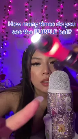 How many times do you see the purple ball? #asmr  #asmradhdtest #asmrfocustest #satisfying #fyp  