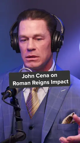 John Cena says Roman Reigns is the🐐 🔈: Busted Open #WWE #wrestling #johncena #romanreigns #thebloodline #wrestlingtok