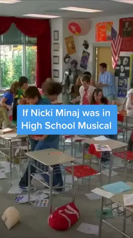 Nicki Minaj in the 2007 blockbuster hit film High School Musical 2 #Summer #highschoolmusical #rap #nickiminaj 