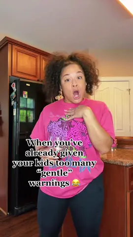 Gentle parenting doesn’t work for everyone 😂 #momsoftiktok #momlife 