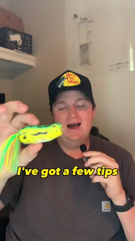 FROG FISHING TIPS 🐸 These tips will help you catch more bass this spring and summer! #fishing #fishingtips #frogfishing #bassfishing #bassfishingtips #fishingbeginner 