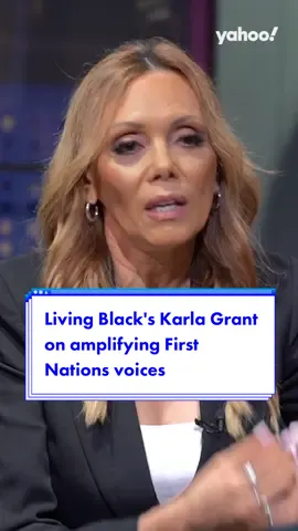#LivingBlack’s Karla Grant on amplifying First Nations voices 🎤 #KarlaGrant #SBS #LivingBlackSBS #yahooaustralia #australia 