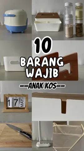 barang wajib anak kos versi kalian apaa? #anakkos #anakkost #barangwajibanakkost #baranganakkos #kostlife #peralatanmasak #barangberfaedah #shoppinghaul #dailylife #xyzbca #fypgakni 
