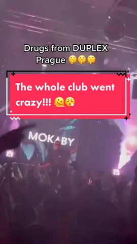 One of my favorite Gigs so far!!! Double tap to be on the guestlist for the next one!!! @DUPLEX PRAGUE ❤️❤️❤️  #club #prague #crowd #party #mokaby #dance #scream #fyp 