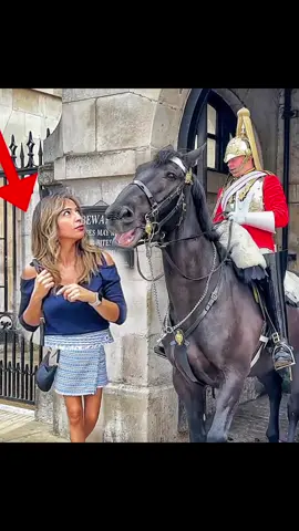 “SHOCKING” HOW THESE TOURISTS BEHAVE!  #foryou #horseguardsparade #kingsguard  #viraltiktok #uk #London #horse #fyp #Summer 