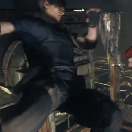 knife fight cutscene >>> #leon #leonkennedy #leonkennedyedit #leonedit #residentevil #re4remake #re4redit #fypシ 