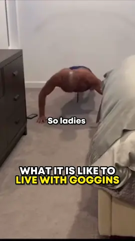 Could you live with David Goggins? 🤔 #Fitness #motivation #mindset #mindsetmotivation #fitnessmotivation #fitnessgoals #inspiration #fitnessinspiration #helath #weights #gym #homegym #workout #workoutmotivation #muscles #powerlifting #goodshape #everydayfitness #healthy #fit 