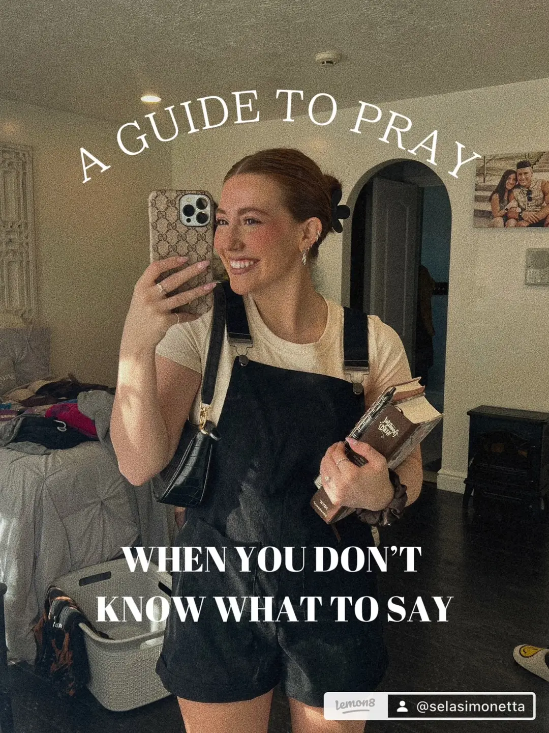 Swipe to read some tips on how to pray when you don’t know what to say✨  Comment below a 🫶🏻 emoji if you found this helpful!  #microinfluencer #smallcontentcreator #godisamazing #howtopray #howto #prayeroftheday 