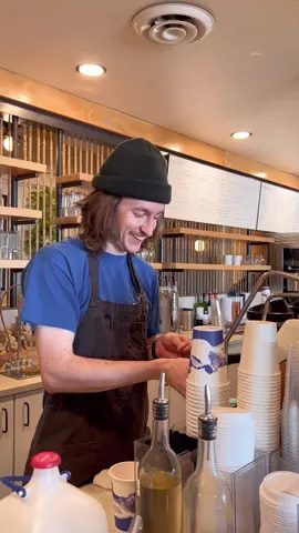 Tiktok meet Austin! #LoyalCoffee #coffeeshop #coloradosprings #latteart #latte #denvercolorado #coffee #barista #