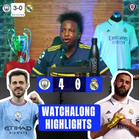 Watch the FULL VIDEO on YouTube -LINK IN BIO 📺 😅 🔥  #championsleague #mancity Manchester City 4-0 Real Madrid #naijafootball #tiktoknigeria #naijatiktok #PremierLeague #levelupafrica #africanfootball #fyp #trending 