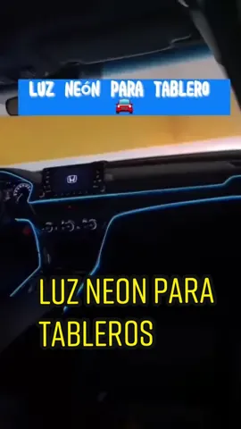 Personaliza tu auto con estas tiras neon para tableros 🤩 #accesorioscars #accesoriosparacoche #iluminacionled #ledinterior #tiraneon 