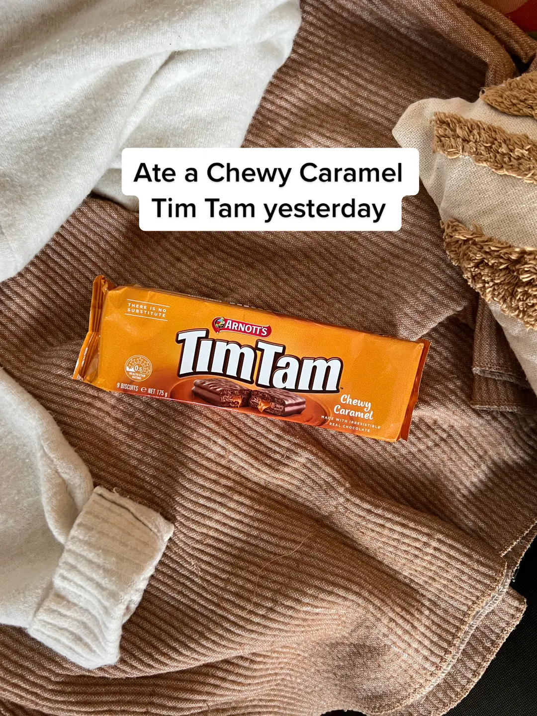 This will forever be an ongoing cycle and I’m okay with that #TimTamAustralia #TimTam #WhatMoreCouldYouWishFor 