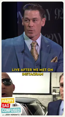 John Cena was cast in F9 live on Vin Diesel’s instagram.  #johncena #vindiesel #fastx #f9 