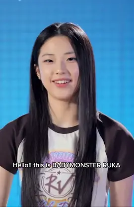 I LOVE HER SMMMMM😭💗 #babymonster #yg #ruka 
