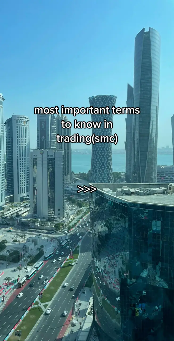 Key terms in trading smart money concepts #forex #daytrader #smc #moneytok #forextrading #stockmarket #stocks #daytrading