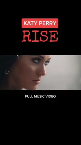FULL MUSIC VIDEO #KatyPerry #Rise #MusicVideo #FYP 