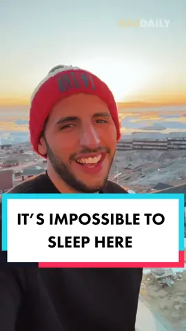 It's Impossible To Sleep Here Wow. The sun does not set!!  This city is so far up north...there is literally no darkness. This is how I felt. Thank you @Q’s Greenland for taking me to this city! #NasDaily #greenland #sleep #fyp 