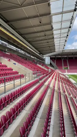 🏟️ MEWA ARENA, Mainz 🇩🇪 📍Eugen-Salomon-Straße 1, 55128 Mainz ⚽️ FSV Mainz 05 (1. Bundesliga) 🏟️ℹ Seit 2011 ist die MEWA ARENA die sportliche Heimat des 1. FSV Mainz 05 und bietet Platz für 33.305 Zuschauer.  📸 05/2023 #mainz #rheinlandpfalz #fsvmainz05 #mewaarena #bundesliga #stadion #groundhopping_germany #groundspotting #stadium 