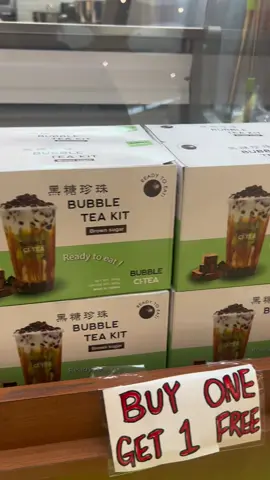 Make your own bubble tea kits available in store for buy one get one free! #bubbletea #Glasgow #bobatea #奶茶 #Scotland 