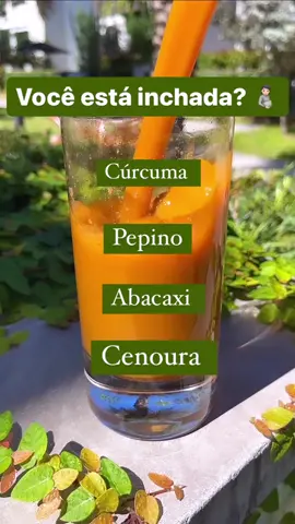 Você sofre com inchaço abdominal? Abacaxi contém bromelaína que reduz a inflamação no sistema gastrointestinal. A cenoura protege as paredes do estômago e permite melhorar a motilidade através dos intestinos (seu estômago se move mais 💩). Açafrão protege o cólon e tem propriedades que combatem parasitas. Pepino contém ácido cafeico e é excelente para remover a retenção de líquidos ao redor do abdômen e em todo o corpo. Sucos como este irão mantê-lo limpo e saudável. 3 rodelas de abacaxi  Meio pepino  Meia cenoura  1 colher de cúrcuma em pó  300 Ml de água  Se você quer emagrecer com receitas assim e cardápios práticos para basear sua alimentação, pegue meu material completo no link da minha bio. Créditos: @sumaiatoledo.receitasfit #almocinho #comidinhafit #comerfit #comidafitdeverdade #almoçogostoso #almocosaudavel #almoçosaudável #horadoalmoço #comerfit #comidafitnes #comidaboademais #jantinha #jantarsaudavel #jantarsaudável #emagrecercomendo #emagrecercomendodetudo #almoçofitness #horadoalmoco #pratocolorido #pratosaudável 