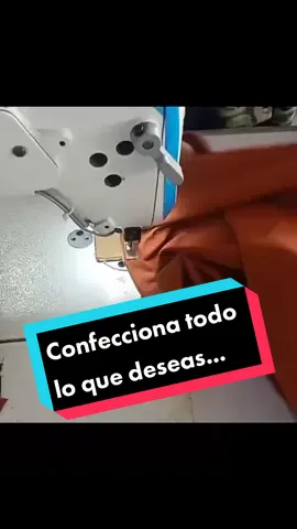Confecciona todo lo que tienes en mente... #costureradecorazon #soycostureragenial #amocosermaquina #maquinadecoser 