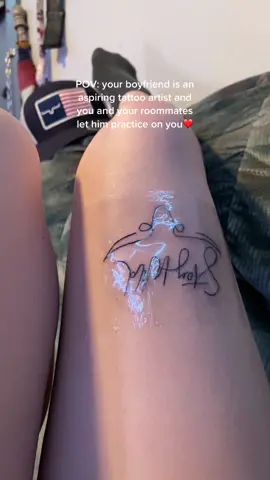 So far we’ve gotten a combined 7 tattoos in 6 hours😎@Keagon_05 @Katherine @Ken ken 